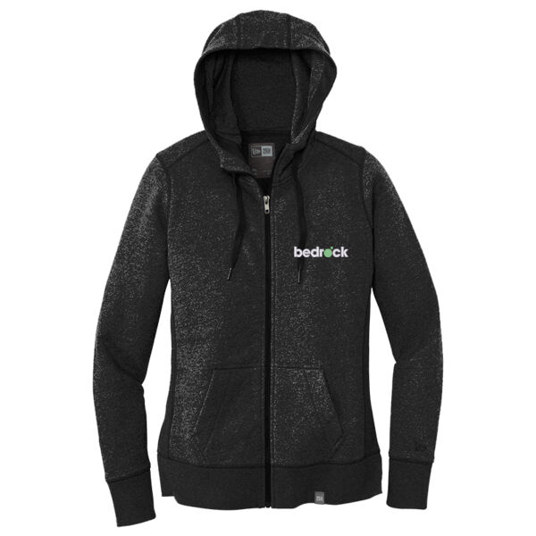 Bedrock Contoured Cut Zip Fleece Hoodie Thumbnail